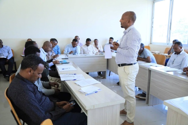 በዩኒቨርስቲያችን Grant proposal writting ላይያተኮረስልጠናእየተሰጠነው፡፡